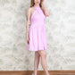 Cross Neck Mini Dress