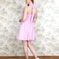 Cross Neck Mini Dress