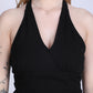 Halter Neck Knotted Mini Dress
